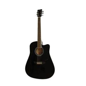Pluto HW41C-201P BLK Cutaway Semi Acoustic Guitar